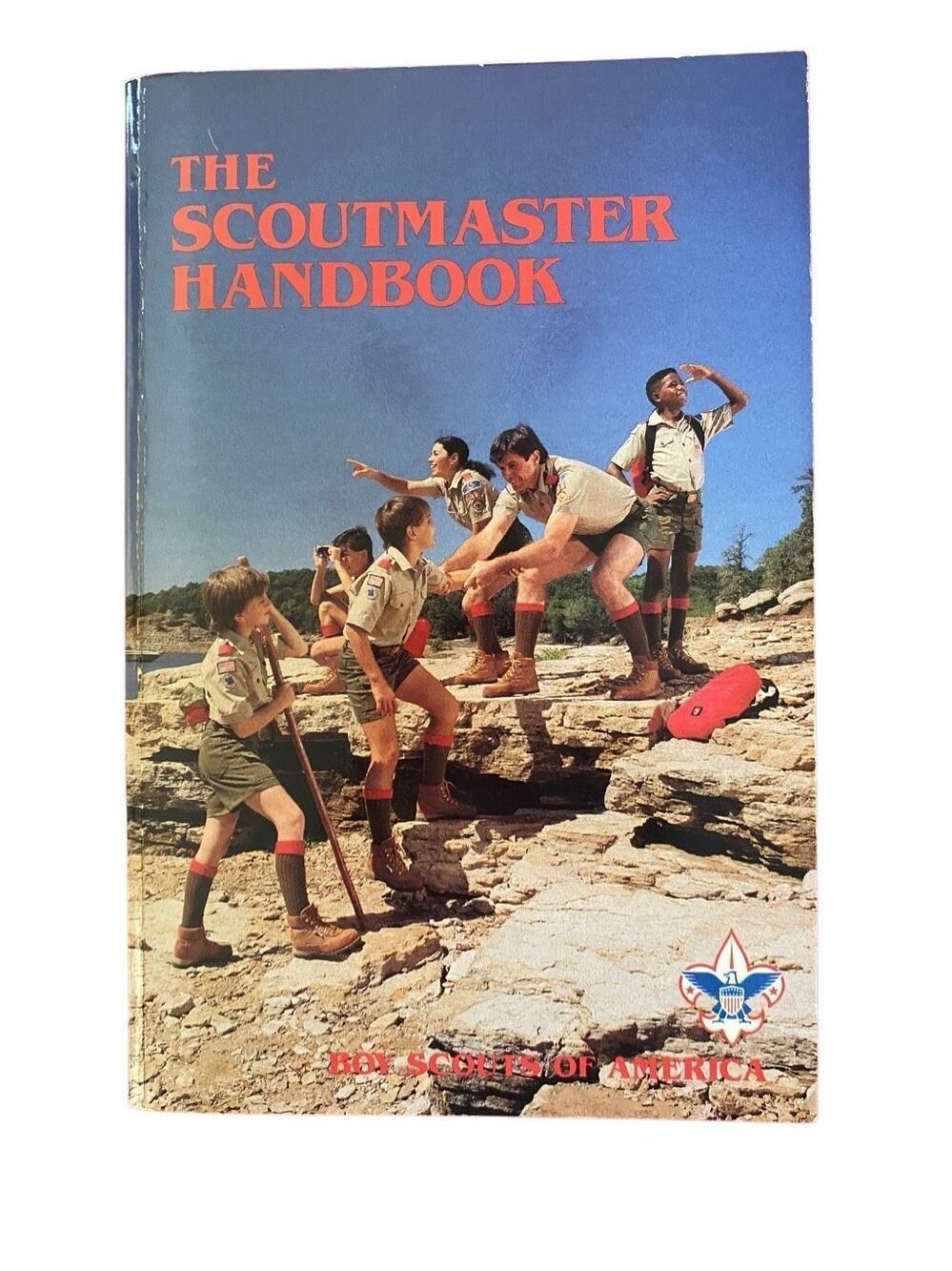 The Scoutmaster Handbook Paperback Book Boy Scouts 1990
